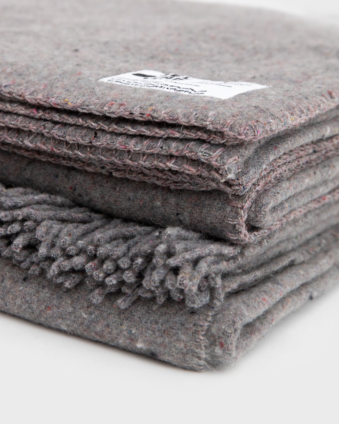 Seljak Brand Original whipstitch and fringe Blanket 