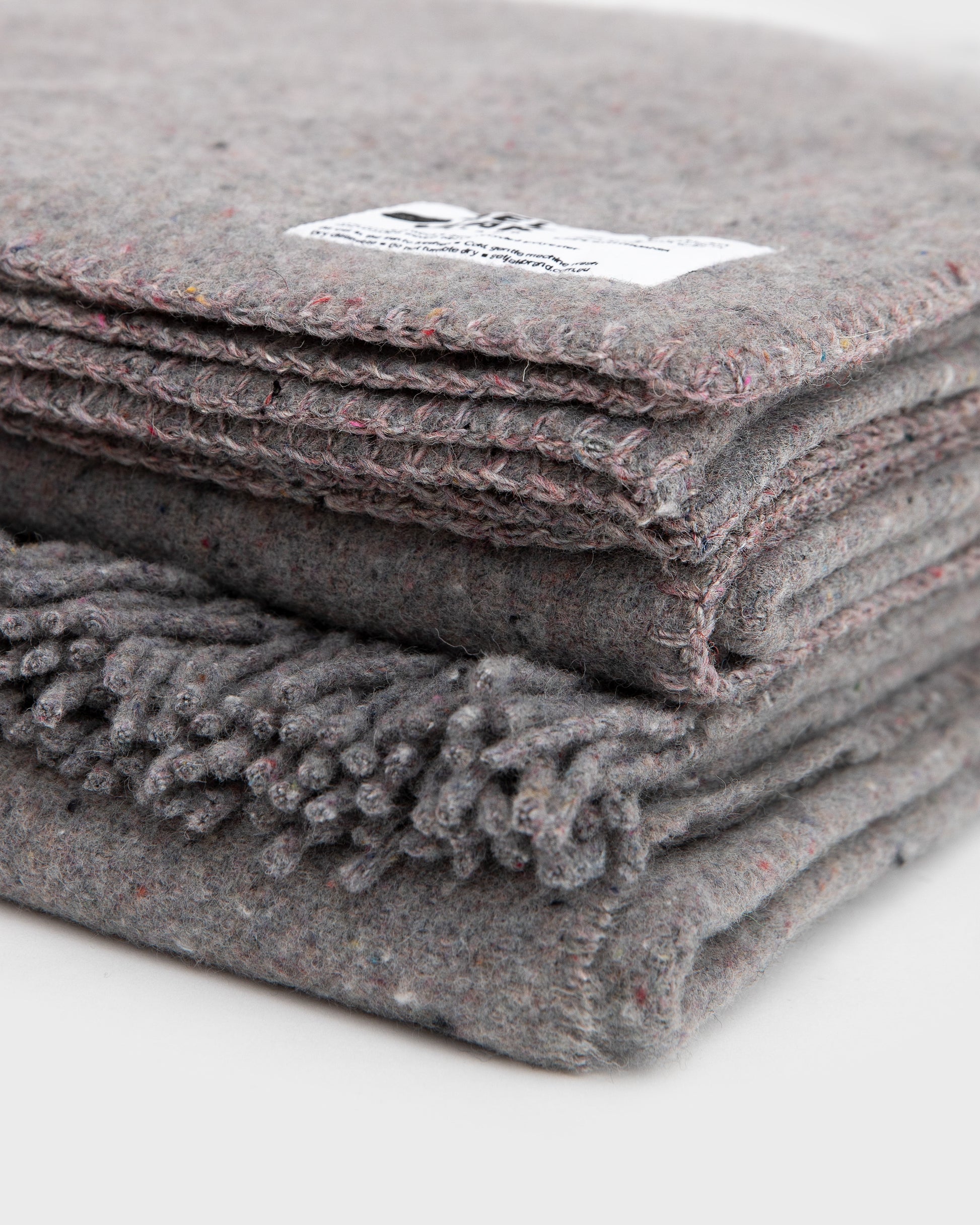 Seljak Brand Original whipstitch and fringe Blanket 